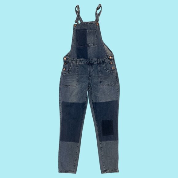 COTTON ON Slim Denim Overalls - Picture 2 of 12